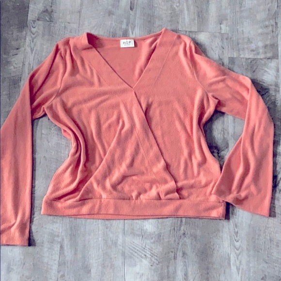 h.i.p. Tops - Peach Lightweight Top